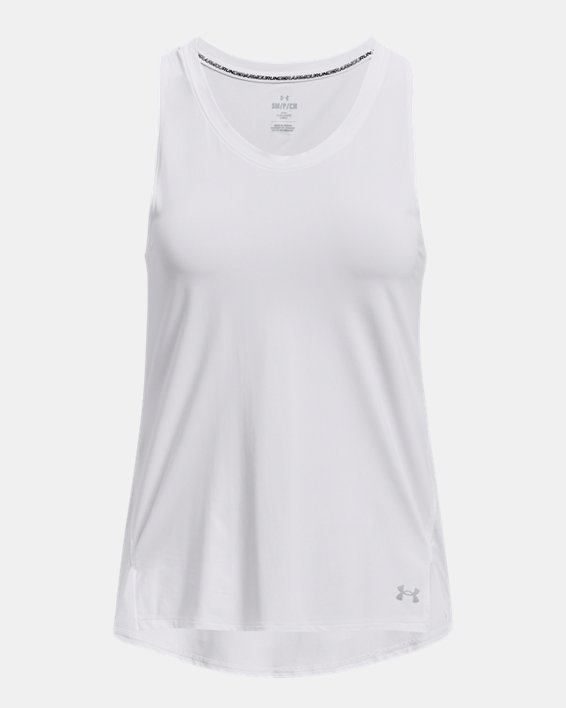 Women's UA Iso-Chill Laser Tank in White image number 4